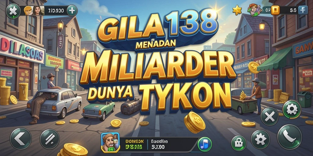 Gameplay menarik GILA138 yang penuh tantangan Tycoon.