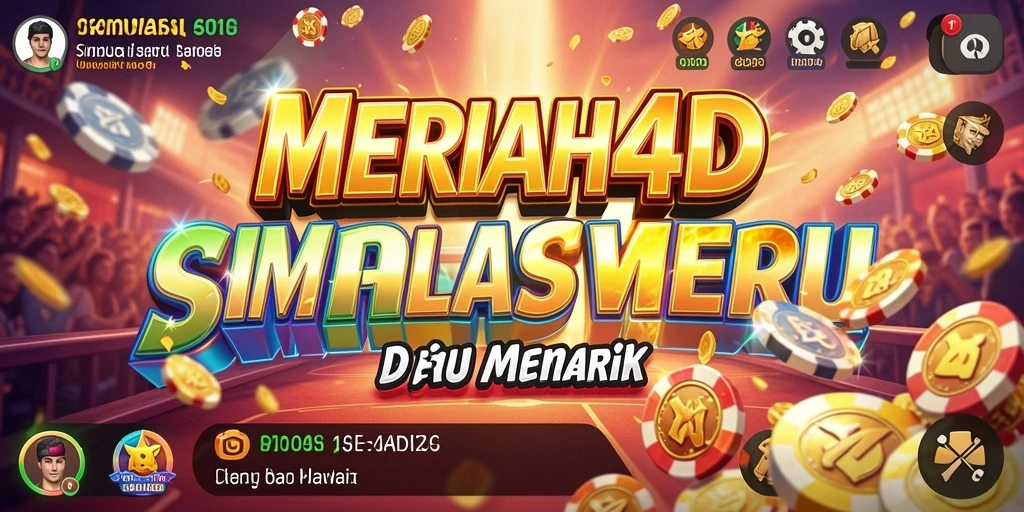 Screenshot gameplay MERIAH4D menampilkan dunia simulasi yang menarik.
