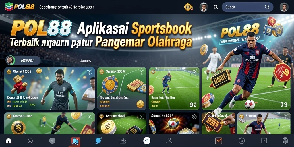 Tampilan screenshot POL88 menampilkan grafis taruhan olahraga yang menarik dan interaktif.