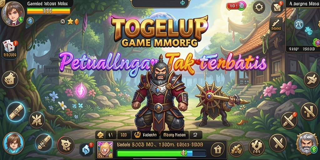 Screenshot gameplay <strong>TOGELUP</strong> menampilkan aksi seru di dunia fantasi.